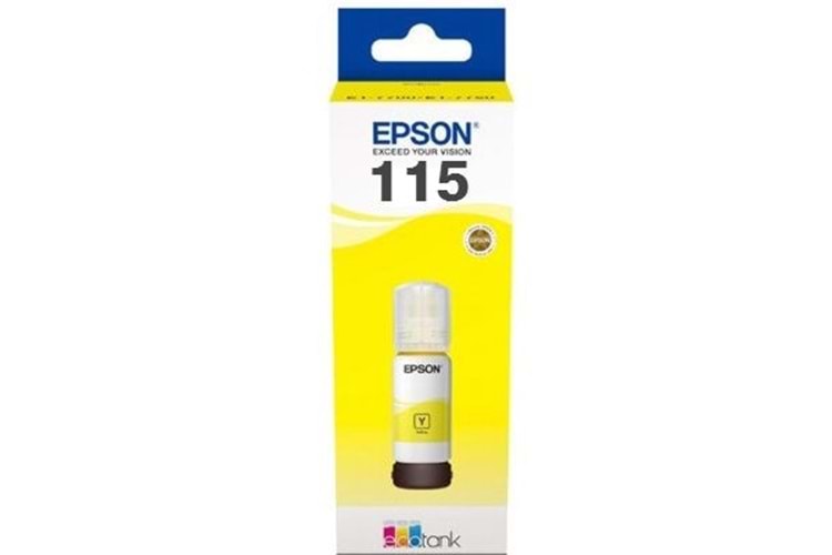 EPSON C13T07D44A (115) Sarı 70ml Tanklı Sistem Mürekkebi