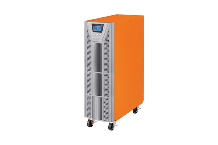MAKELSAN 6KVA POWERPACK SE ONLINE 1/1F LCD EKRAN TOWER UPS Ücretsiz Kurulum 16x 12V 9 Amper