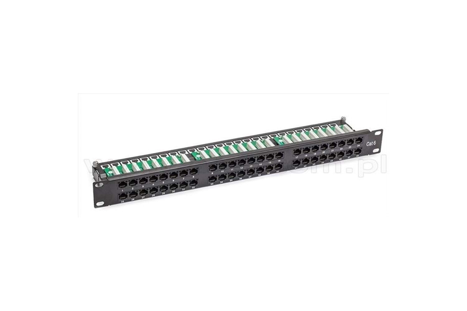 ODS 50port Telefon Patch Panel 10C-SB1U50PCAT3-RL1A
