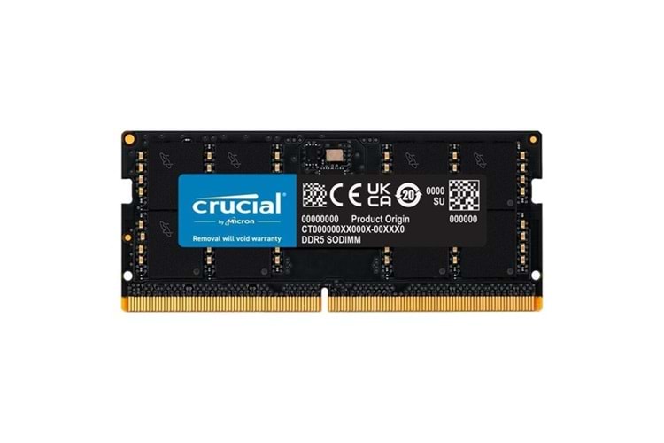 CRUCIAL 48GB DDR5 5600MHZ NOTEBOOK RAM VALUE CT48G56C46S5
