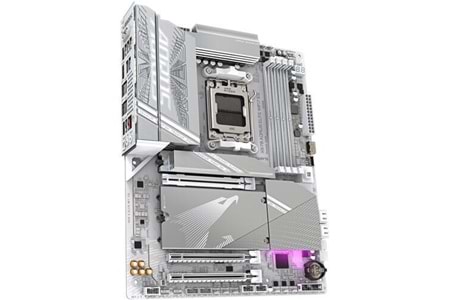 GIGABYTE X870 AORUS ELITE WIFI-7 ICE DDR5 HDMI DP PCIe 16X v5.0 AM5 ATX
