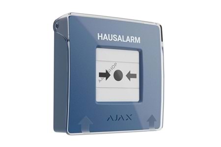 AJAX Manual Call Point Kablosuz Kırbas Buton Mavi