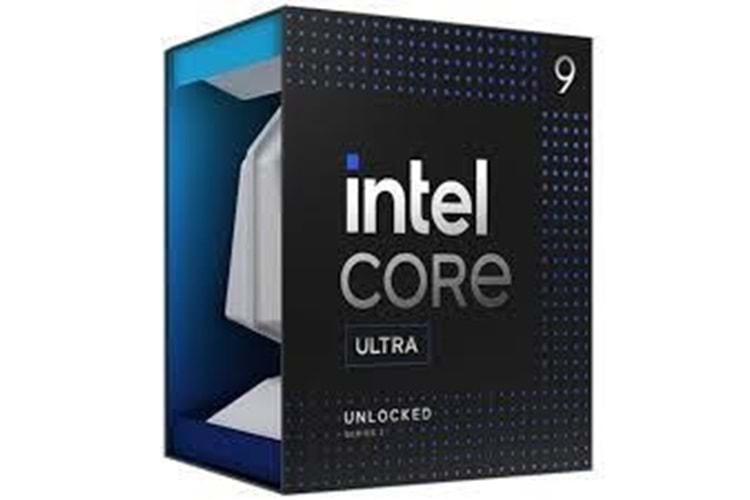 INTEL ULTRA 9 285K 40MB 24çekirdekli O/B VGA 1851p 125w Kutulu+Fansız