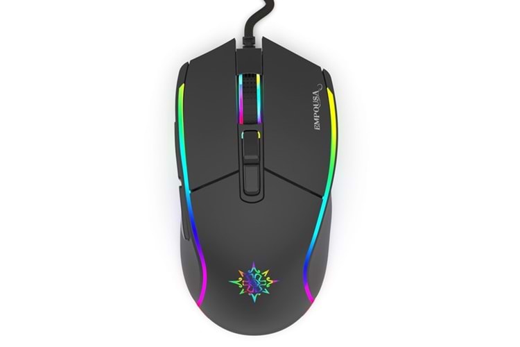 INCA IMG-GT16 USB RGB Led Aydınlatmalı 6400dpi Gaming Optic Siyah Mouse