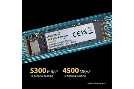 INTENSO 2TB MI500 3836470 5300- 4500MB/s M2 NVME GEN4 Disk