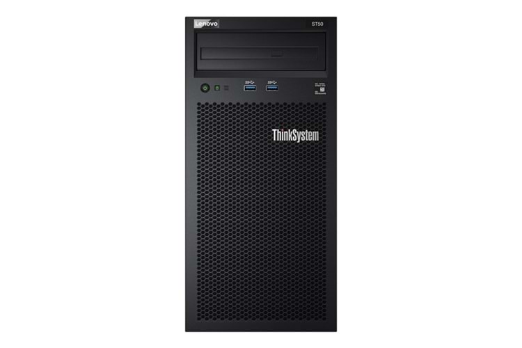 LENOVO ST50 V2 7D8JA043EA E-2324G 16gb 2x960gb SSD 500w 4U Tower Sunucu Win Ser Essential 2025 ROK