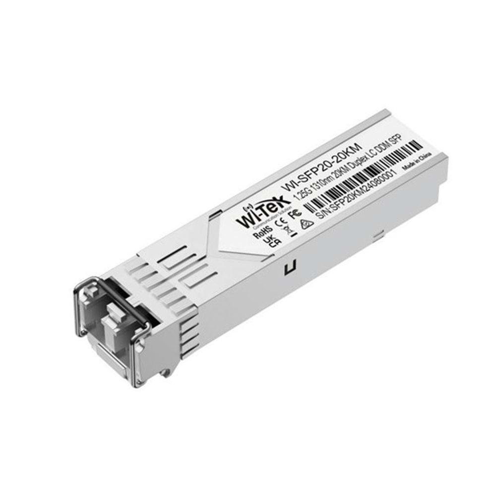 WI-TEK WI-SFP20-20KM 1GbE SM Mini Gbic