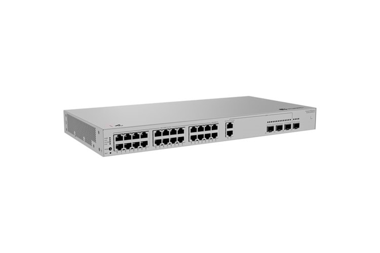 HUAWEI 24port 400W 22port PoE+ eKIT S220S-26PN4JX GIGABIT 2xSFP/2xSFP+ Yönetilebilir Switch RackMount Layer2
