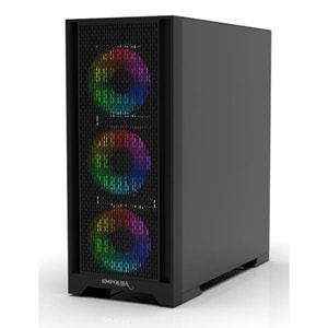 INCA EMG-17XB Gaming Mid-Tower PC Kasası ARGB Kontrolcü