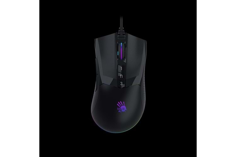 BLOODY W90 MAX USB RGB Led Aydınlatmalı 10000dpi Gaming Optic Siyah Mouse