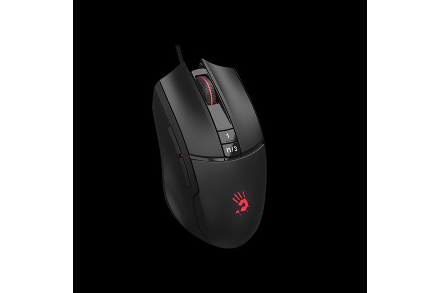 BLOODY L65 MAX USB RGB Led Aydınlatmalı 12000dpi Gaming Optic Siyah Mouse