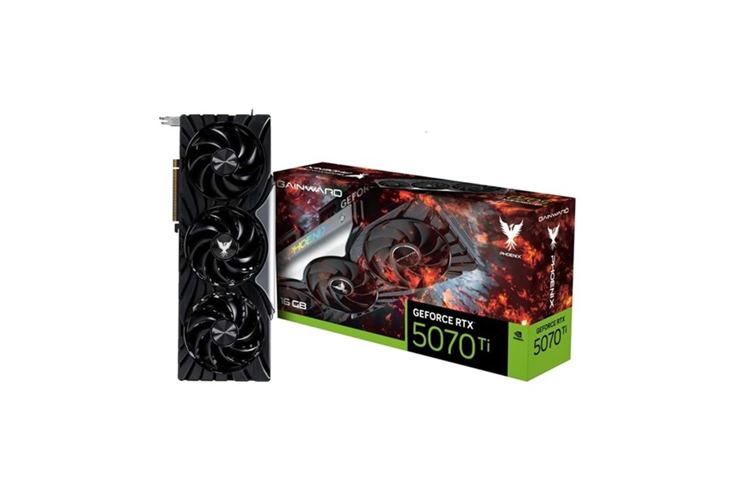 GAINWARD RTX5070TI 16GB PHOENIX NE7507T019T2-GB2031X GDDR7 256bit HDMI DP PCIe 5.0