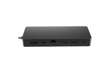 HP 50H55AA 7port Type-C,Ethernet,HDMI,DP,USB Gümüş Multiport Adapter