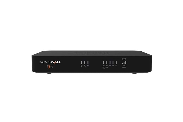 SONICWALL TZ80 03-SSC-3031 Sec Upgrade Advance Edt 3yıl Lisans 4x1G, 1xSFP, 1xUSB,1xTypeC Firewall 750mbps
