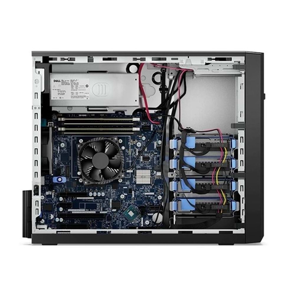 DELL T150 PET150SPL5 E-2314 1x16gb 1x480gb SSD 365w 5U Tower Sunucu PERC H355 Adapter, Full Height