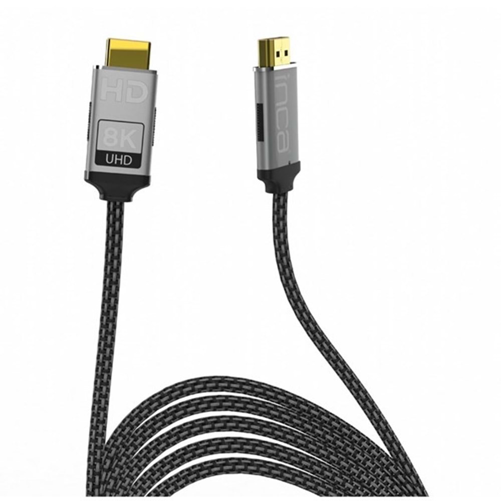 INCA IHM-15T 1.5metre HDMI Görüntü Kablosu 2.1v 8K