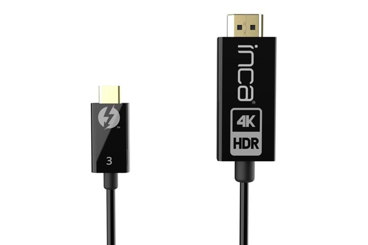 INCA ITCH-30 1.8metre TYPE-C - HDMI Görüntü Kablosu 4K 60Hz