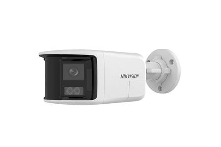 HIKVISION 8MP BULLET 2,8mm DS-2CD1T83G2P-LIUF/SL IP Güvenlik Kamera Çift Lensli Color,Çift Yönlü Ses, IP67