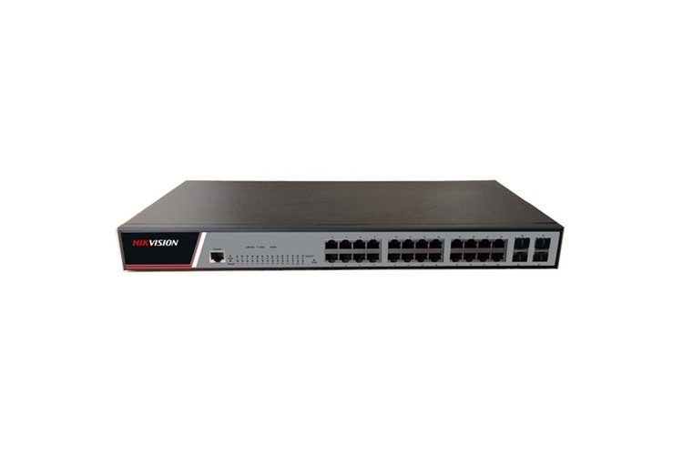 HIKVISION 24port DS-3E2528(B) GIGABIT 4X SFP Yönetilebilir Switch