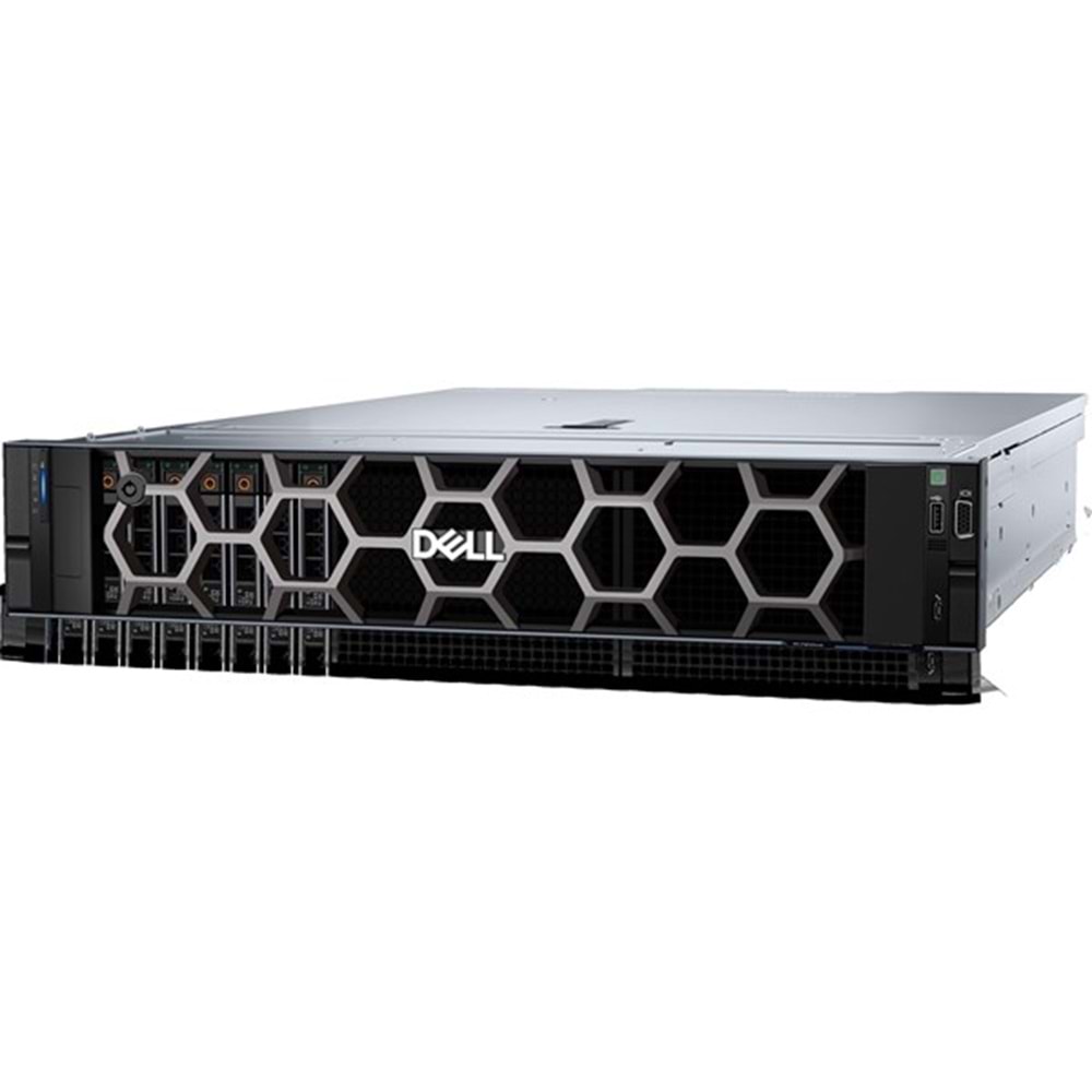 DELL Silver 4410Y R760XS PER760XS1SPL 1x16gb 1x480gb SSD 2x1100w Titanium 2U Rack Sunucu