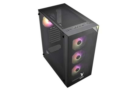 VENTO 650W 80+ VG3400S Gaming Mid-Tower PC Kasası