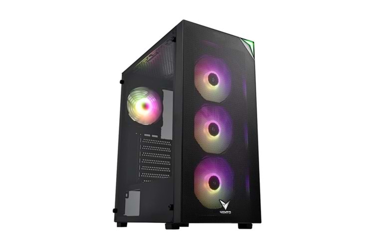 VENTO 750W 80+ VG3400S Gaming Mid-Tower PC Kasası