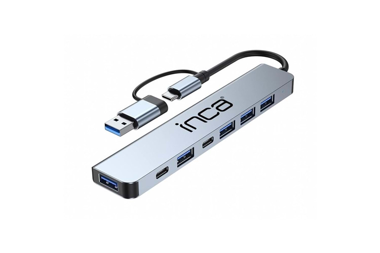 INCA IUTP-7 5port TYPEC-USB 3.0 USB Çoklayıcı Hub 100W