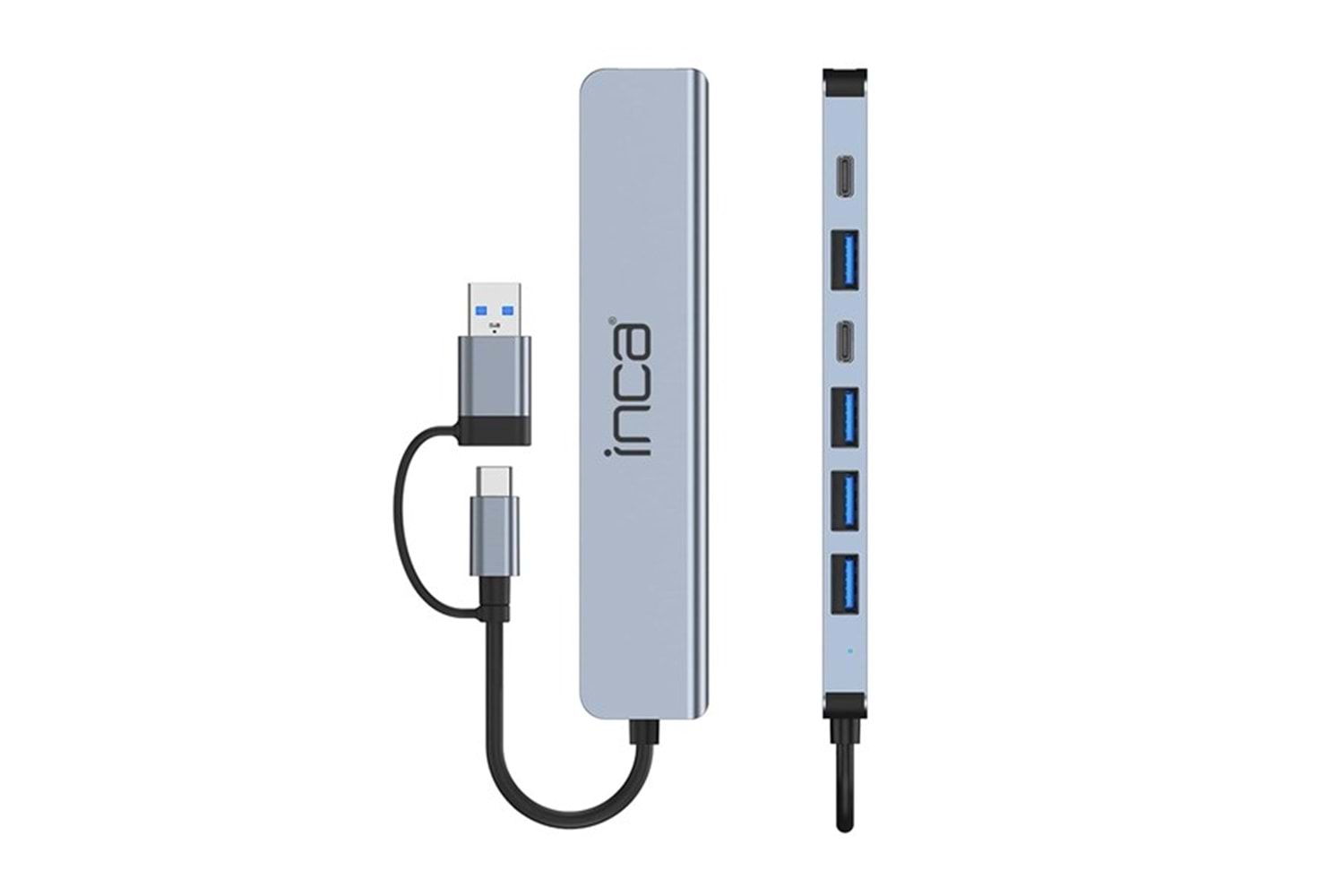 INCA IUTP-7 5port TYPEC-USB 3.0 USB Çoklayıcı Hub 100W