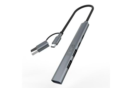 INCA IUTP-06T 5port USB 3.0 TYPEC Çoklayıcı Hub