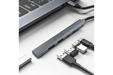 INCA IUTP-06T 5port USB 3.0 TYPEC Çoklayıcı Hub