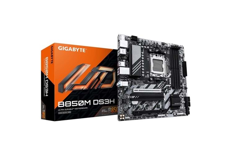 GIGABYTE B850M DS3H DDR5 HDMI DP-TYPEC PCIE 5.0 AM5 mATX