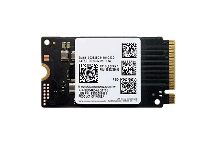 SAMSUNG 512GB PM9C1A MZ-AL8512B 3300- 1250MB/s M2 NVME GEN4 Disk (2242 FORM FACTOR)