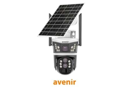 AVENIR 4MP SOLAR AV-S432 10X ÇİFT KAMERALI 4G PTZ KAMERA