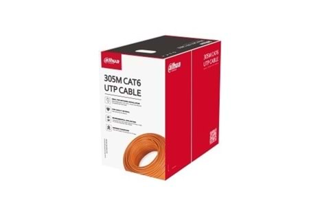 DAHUA 23AWG Turuncu 305m CCA CAT6 PFM922I-6UN-C