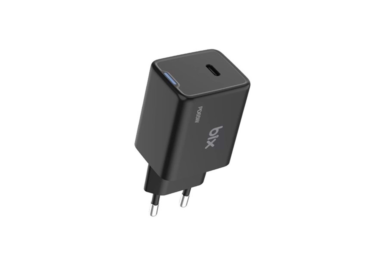 BİX BX1P65G-BK 65W ŞARJ ADAPTÖR (TYPE-C) Siyah PPS ÖZELLİKLİ