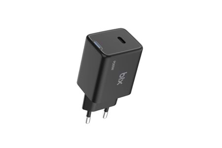 BİX BX1P65G-BK 65W ŞARJ ADAPTÖR (TYPE-C) Siyah PPS ÖZELLİKLİ