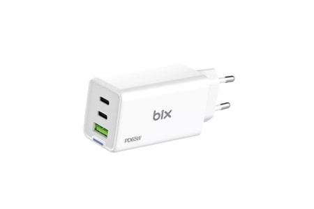 BİX BX3P66G-WE 65W ŞARJ ADAPTÖR TYPE-C/USB Beyaz