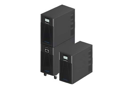 TESCOM 10KVA NEOLINE ONLINE 1/1F LCD EKRAN UPS 16x 12v 7amper