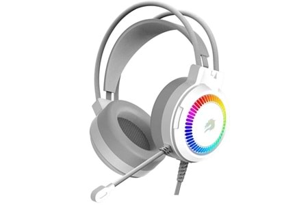 GameBooster HAMMER 7.1 Rainbow Beyaz Gaming Kulaklık H02W