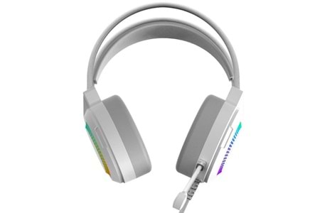 GameBooster HAMMER 7.1 Rainbow Beyaz Gaming Kulaklık H02W