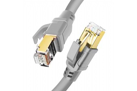 INCA 3m CAT8 S/FTP ICAT8-03G Gri Patch Kablo