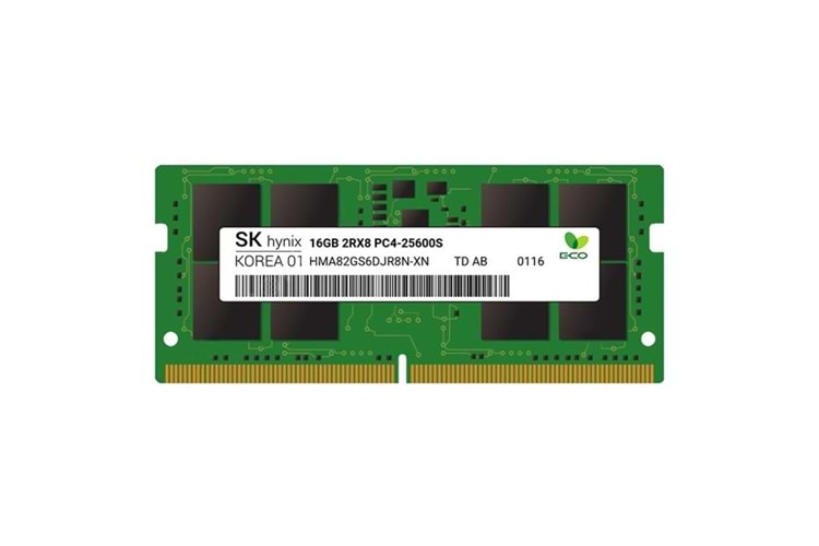 HyNIX 16GB DDR4 3200MHZ ECC NOTEBOOK RAM VALUE HMA82GS7DJR8N-XN