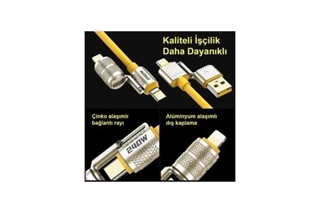 CODEGEN CDG-CNV89 Lightning 2 metre Şarj ve Data Kablosu 240W