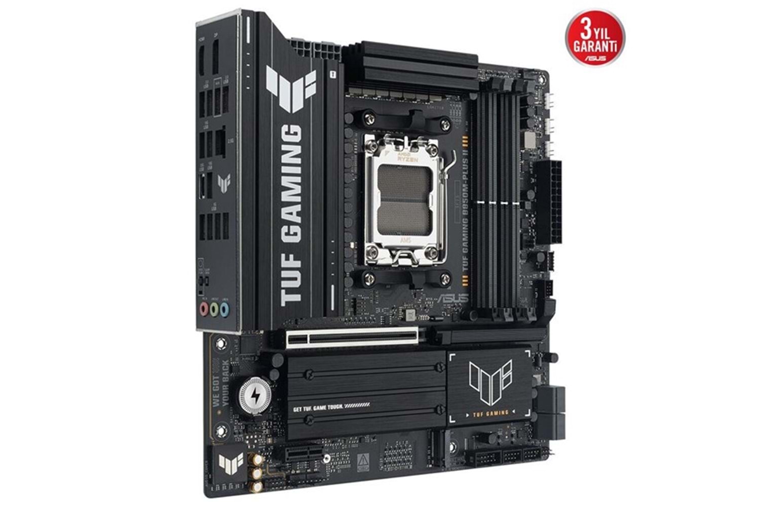 ASUS TUF GAMING B850M-PLUS II DDR5 HDMI DP PCIE 5.0 AM5 ATX