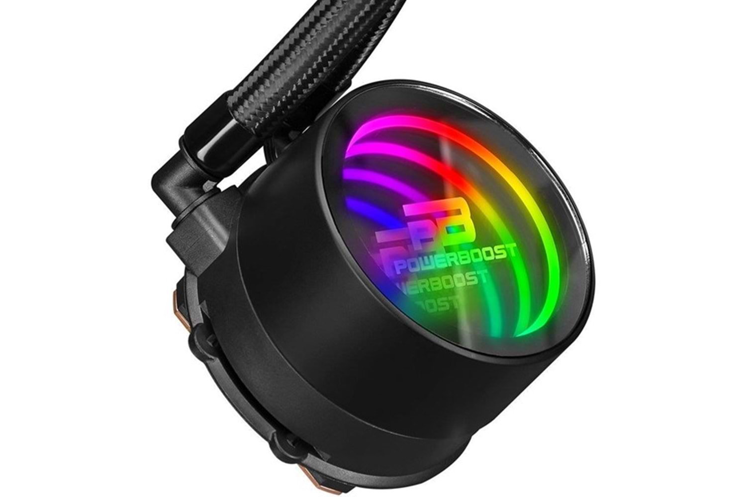 POWERBOOST 240mm DEEP PB-LCS-PI240 ARGB Sıvı Soğutmalı AM5-1851p İşlemci Fanı