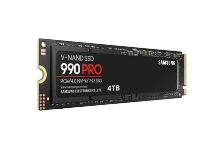 SAMSUNG 4TB 990 pro MZ-V9P4T0BW 7450- 6900MB/s M2 NVME GEN4 DİSK Kutusuz