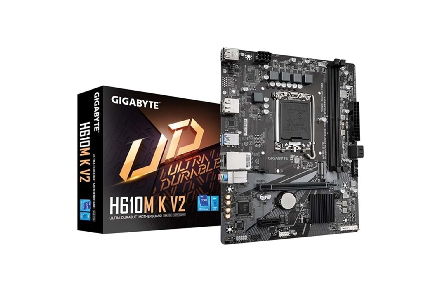 GIGABYTE H610M-K v2 DDR5 HDMI PCIe 16X v4.0 1700p mATX