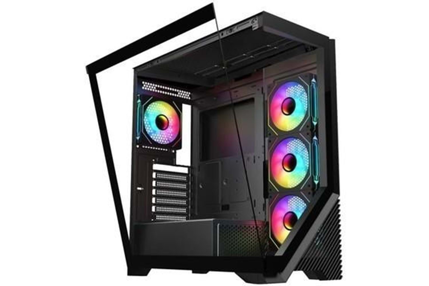 VENTO 750W 80+ BRONZE VG4202FLA Gaming E-ATX PC Kasası 360mm Soğutma Desteği