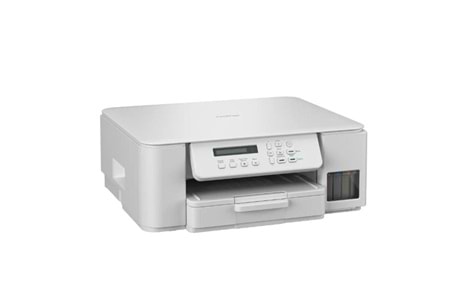 BROTHER A4 Renkli DCP-T536DW Çok Fonksiyonlu Dublex Yazıcı Tarayıcı Fotokopi Beyaz USB 2.0,Kablosuz Tanklı