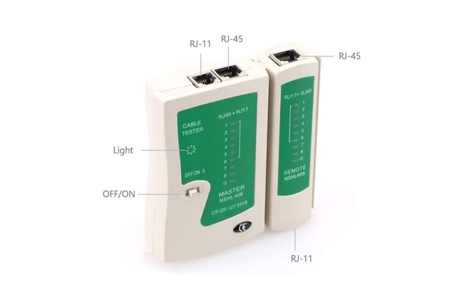 PG PG-TEST02 RJ45 Kablo Test Aleti